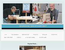 Tablet Screenshot of gordgraff.com